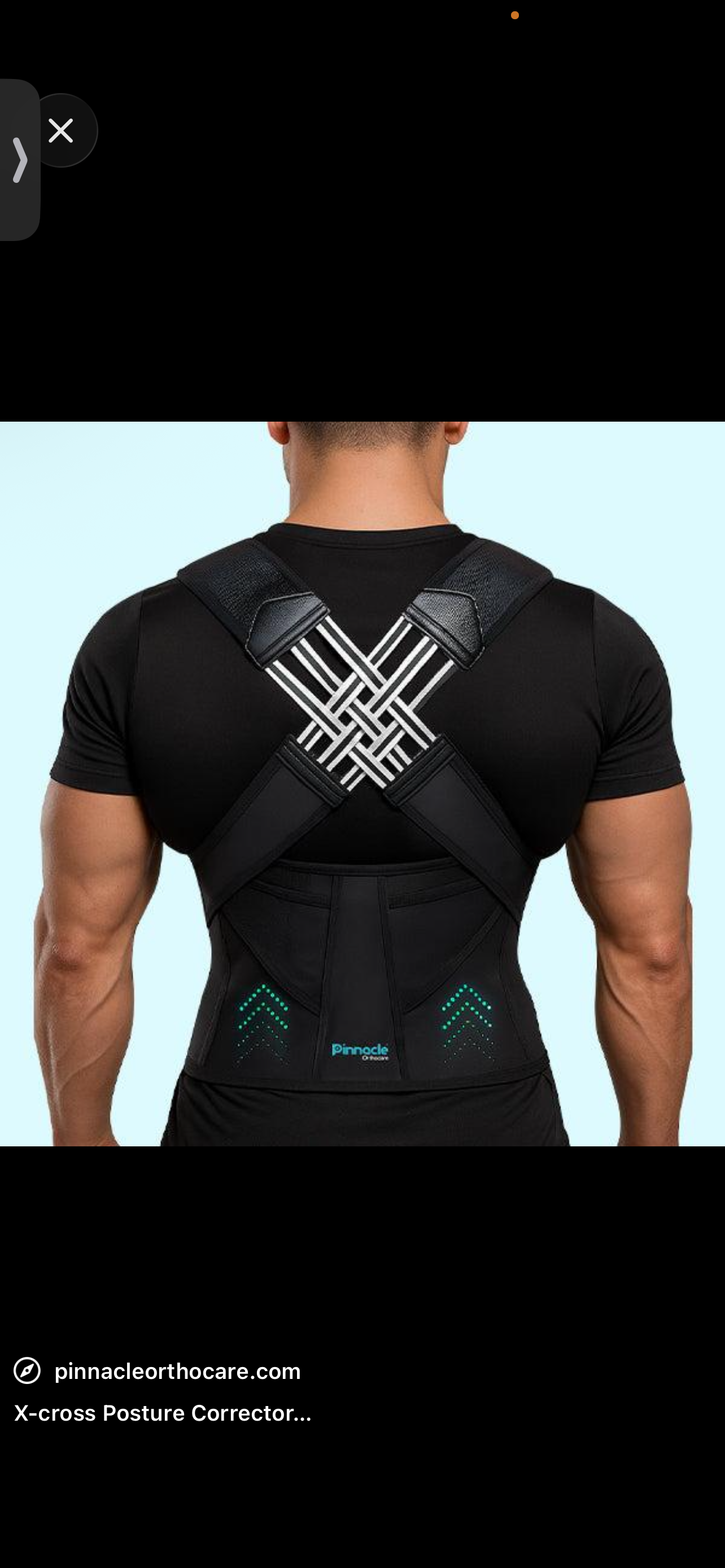 Smart Fitness X-Shape Posture Correction Belt