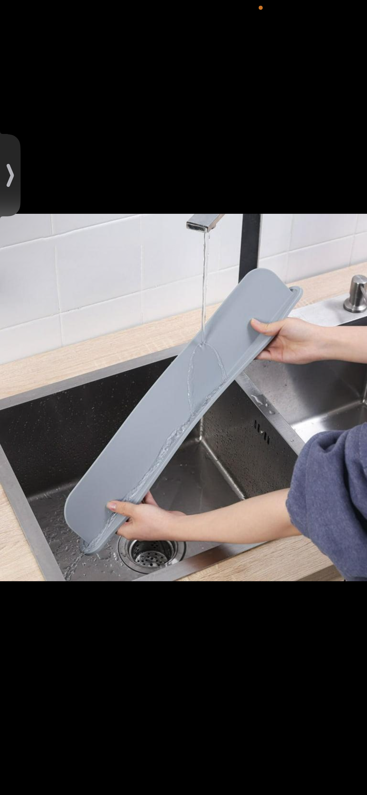 Silicone Sink Splash Guard