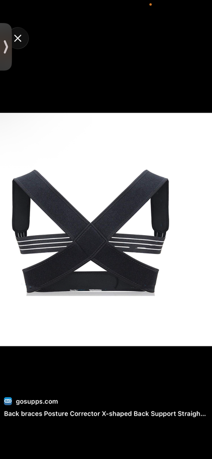 Smart Fitness X-Shape Posture Correction Belt